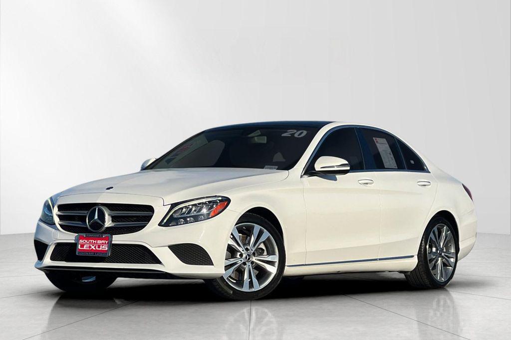 used 2020 Mercedes-Benz C-Class car, priced at $21,800