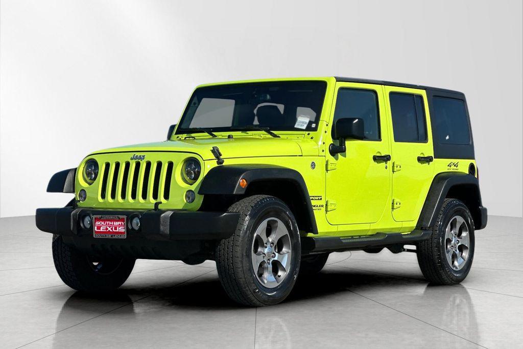 used 2016 Jeep Wrangler Unlimited car, priced at $20,800