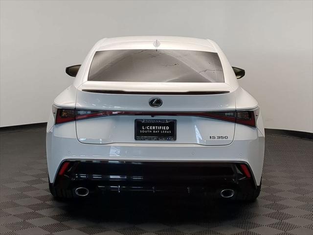used 2024 Lexus IS 350 car, priced at $46,900