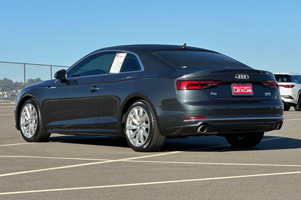 used 2018 Audi A5 car, priced at $17,500