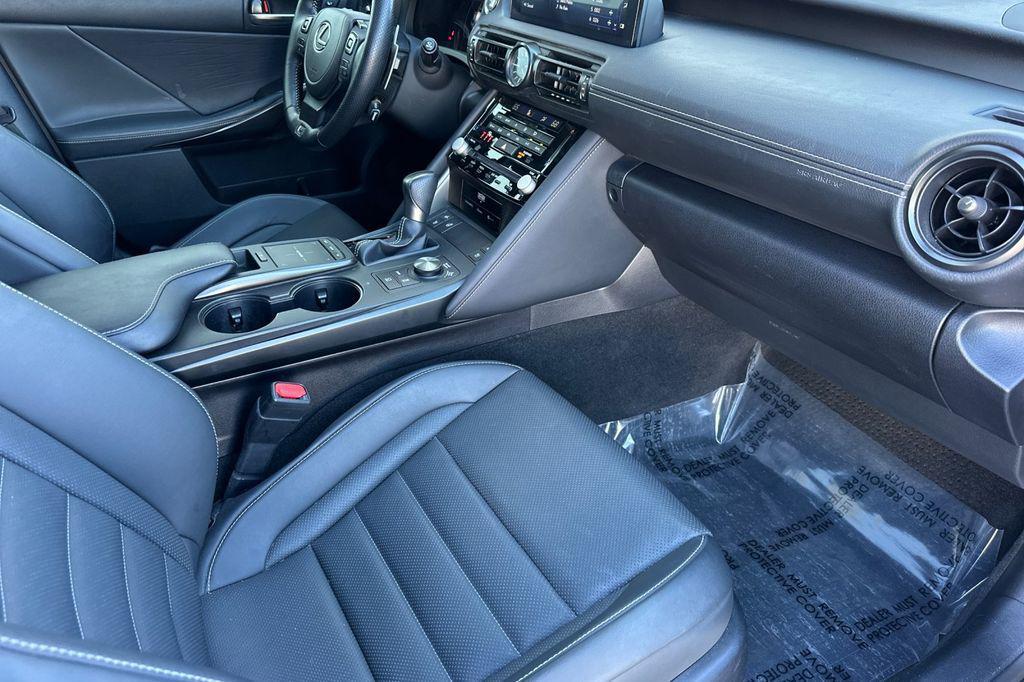 used 2023 Lexus IS 500 car, priced at $63,900