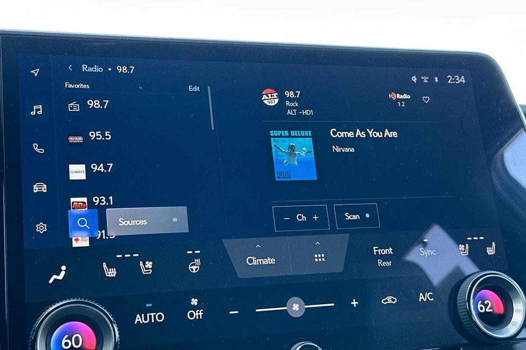 new 2026 Lexus TX 500h car, priced at $77,280