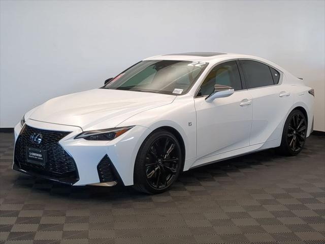 used 2022 Lexus IS 350 car, priced at $43,800