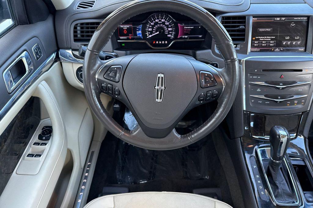 used 2014 Lincoln MKS car, priced at $12,800