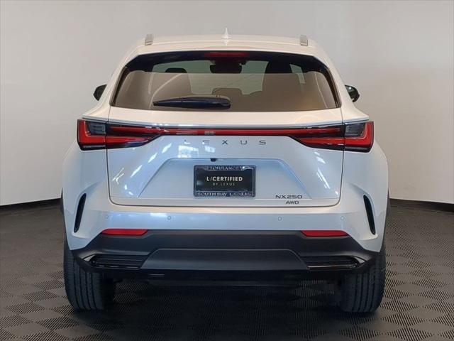 used 2022 Lexus NX 250 car, priced at $44,800
