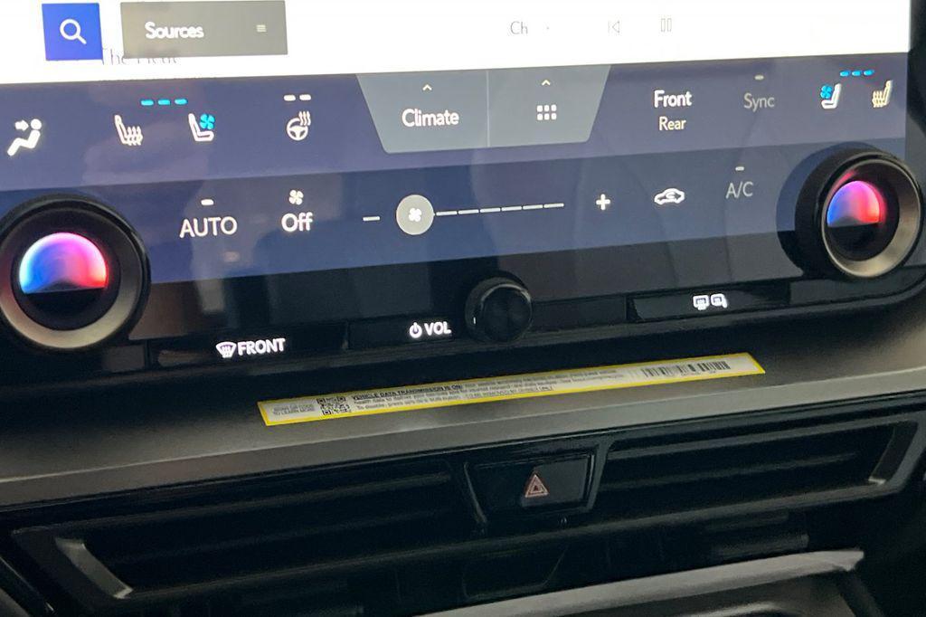 new 2025 Lexus TX 500h car, priced at $74,780
