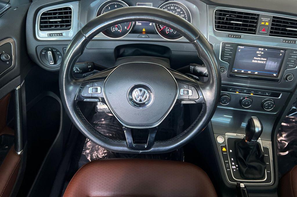 used 2017 Volkswagen Golf Alltrack car, priced at $13,900