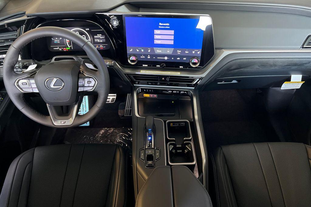new 2025 Lexus TX 500h car, priced at $75,199