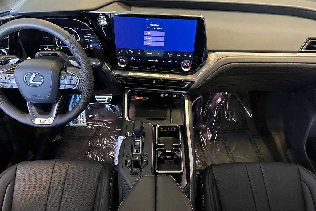 new 2025 Lexus TX 500h car, priced at $74,848