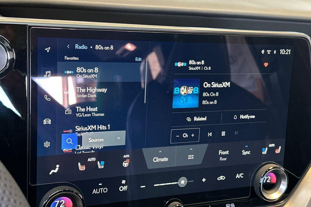 new 2025 Lexus TX 500h car, priced at $74,848