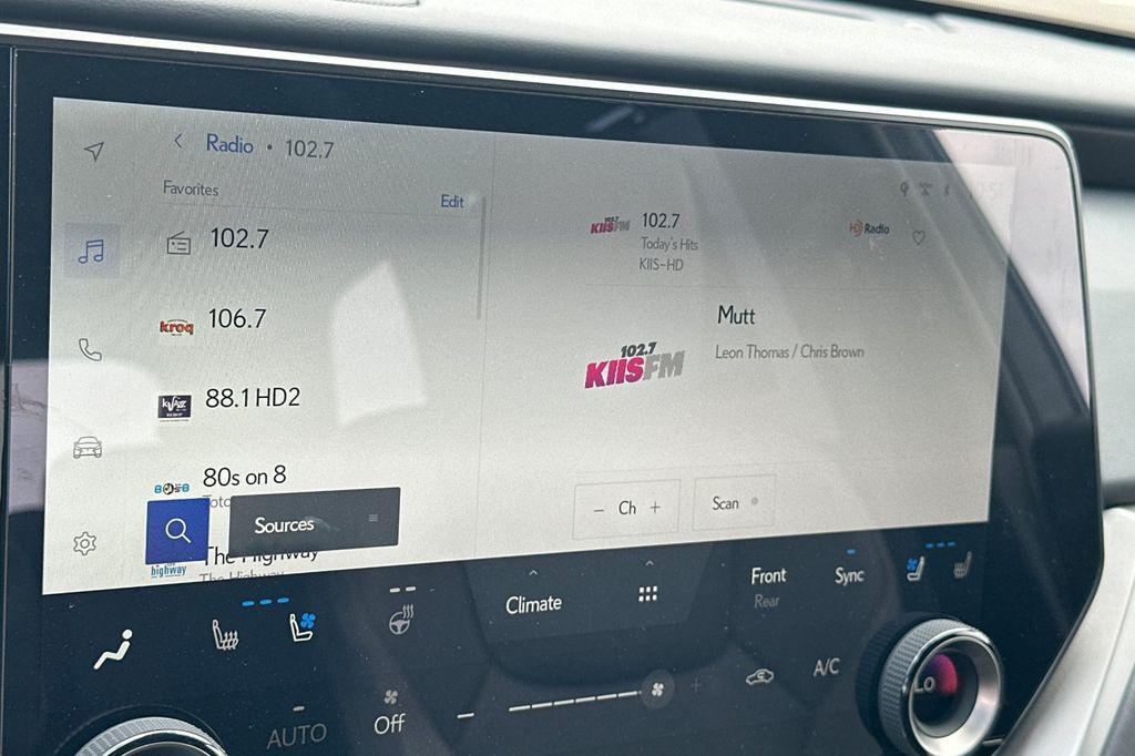 new 2025 Lexus TX 350 car, priced at $75,023