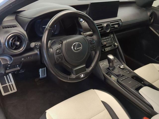 used 2023 Lexus IS 350 car, priced at $41,900