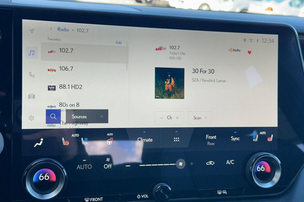 new 2026 Lexus RX 350 car, priced at $57,885