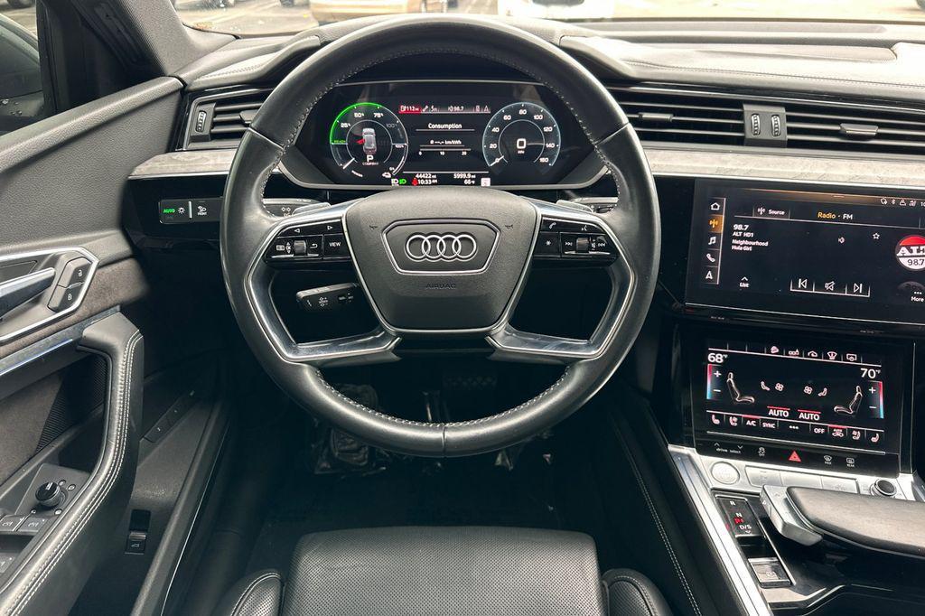 used 2019 Audi e-tron car, priced at $19,900