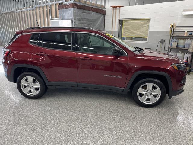 used 2022 Jeep Compass car, priced at $22,922