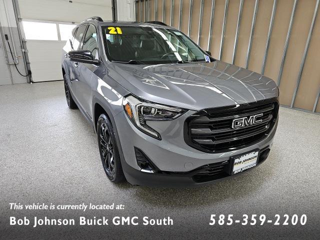 used 2021 GMC Terrain car, priced at $26,919