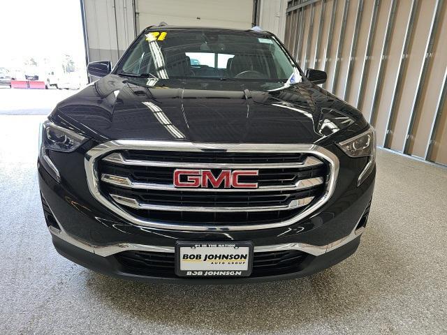 used 2021 GMC Terrain car, priced at $23,456