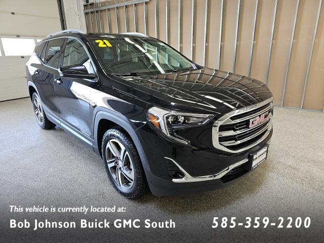 used 2021 GMC Terrain car, priced at $23,456