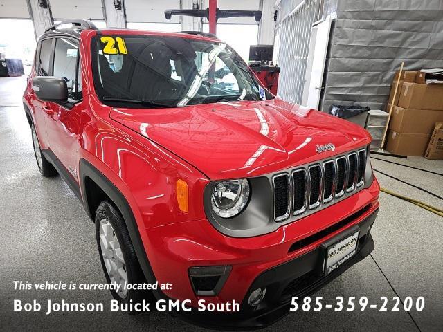used 2021 Jeep Renegade car, priced at $21,913