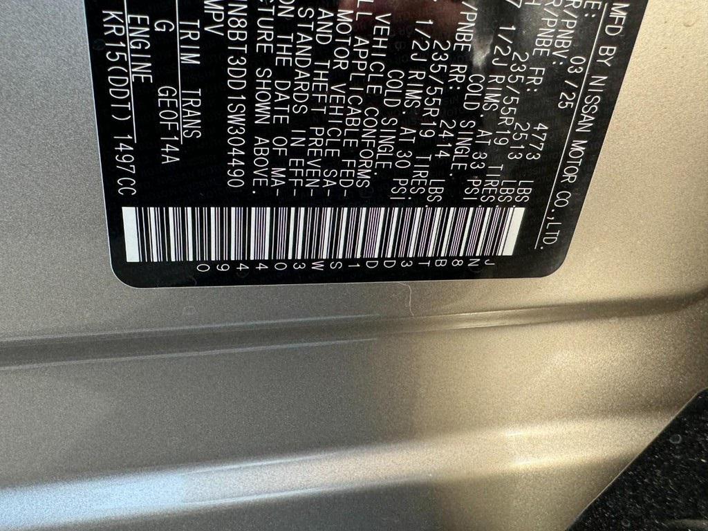 new 2025 Nissan Rogue car, priced at $41,535