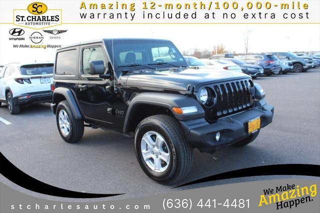 used 2022 Jeep Wrangler car, priced at $35,995