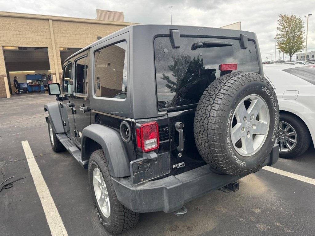 used 2017 Jeep Wrangler Unlimited car, priced at $14,995