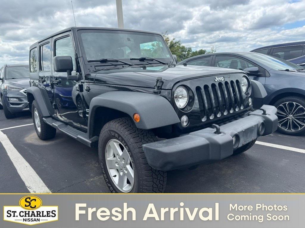 used 2017 Jeep Wrangler Unlimited car, priced at $14,995