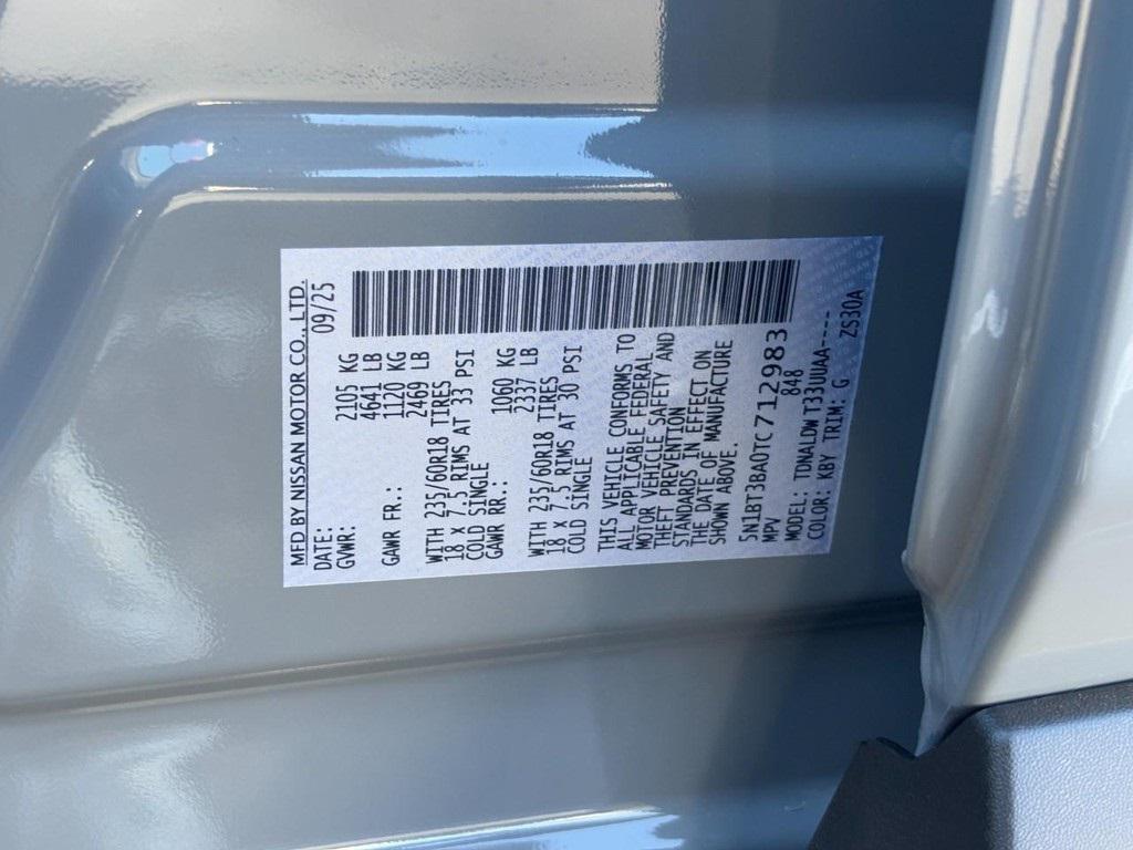 new 2026 Nissan Rogue car, priced at $30,650