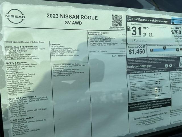 used 2023 Nissan Rogue car, priced at $26,997