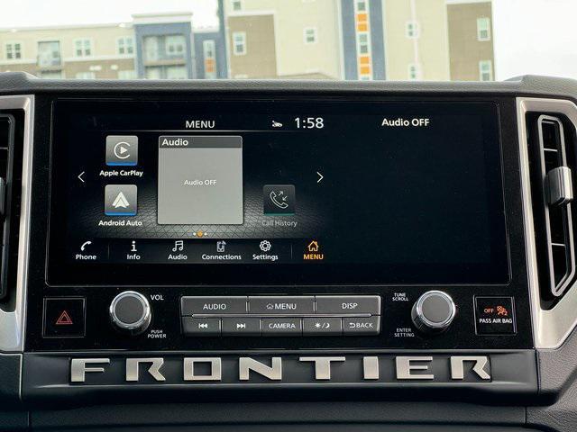 new 2025 Nissan Frontier car, priced at $38,280