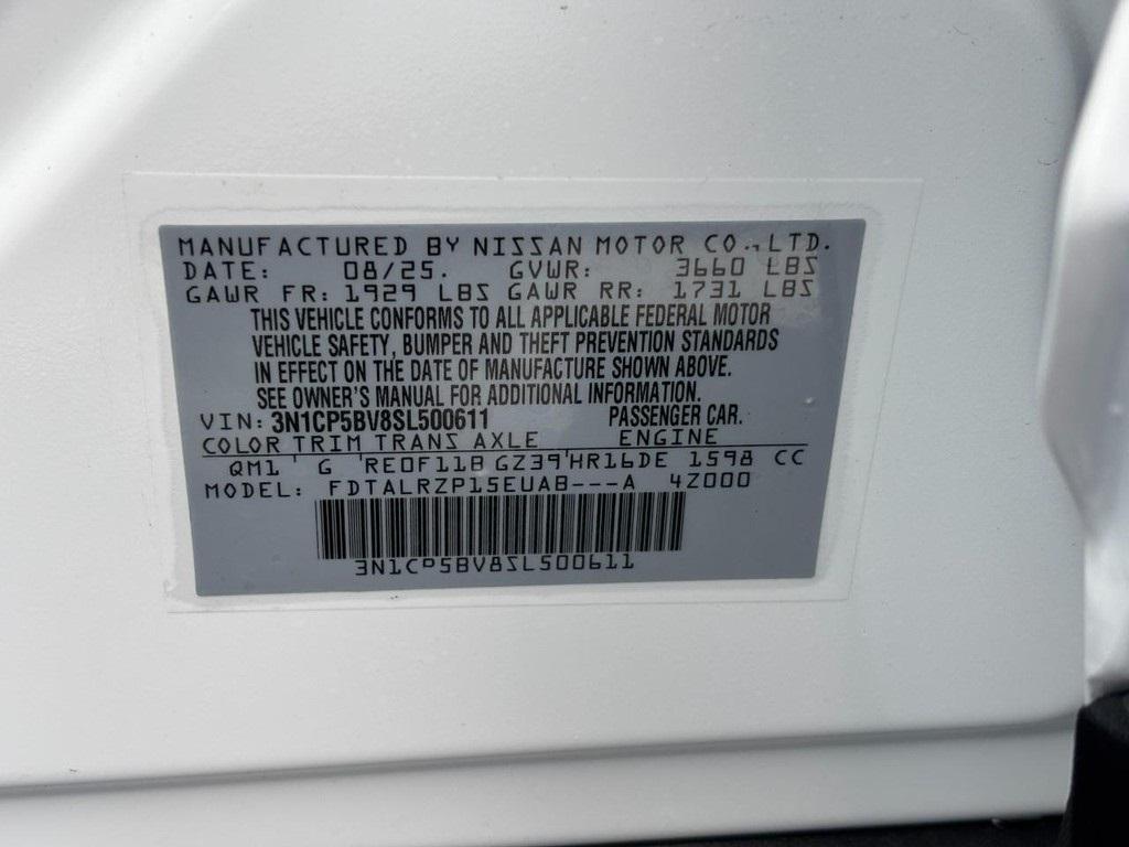 new 2025 Nissan Kicks car, priced at $21,865