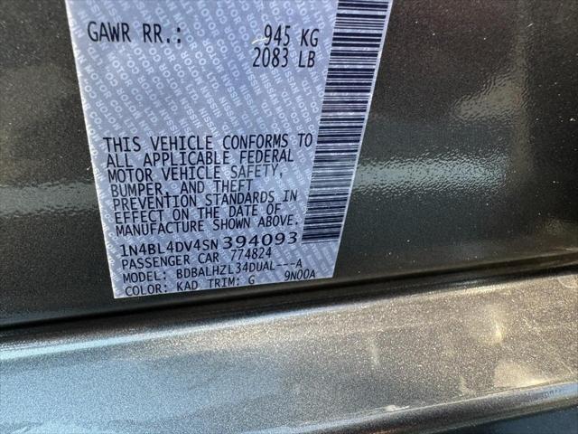 new 2025 Nissan Altima car, priced at $27,656