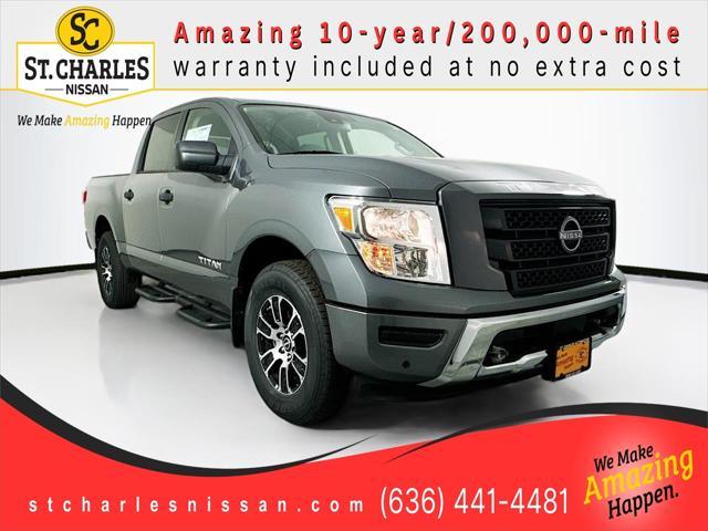 new 2024 Nissan Titan car, priced at $46,450