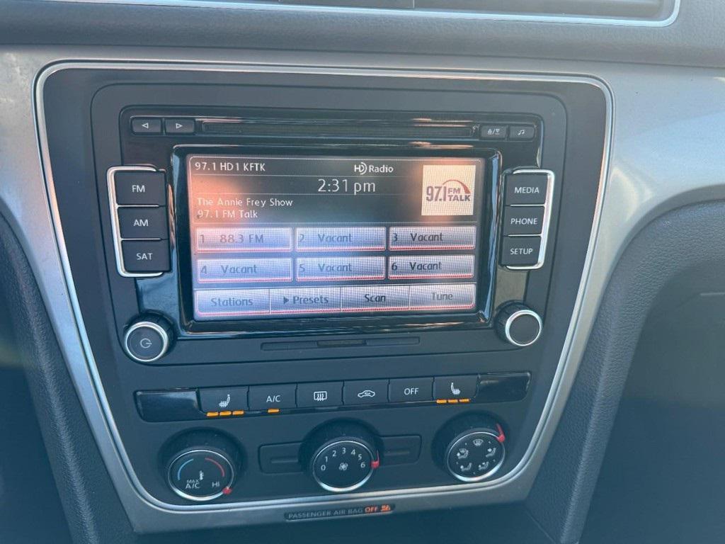 used 2015 Volkswagen Passat car, priced at $6,995