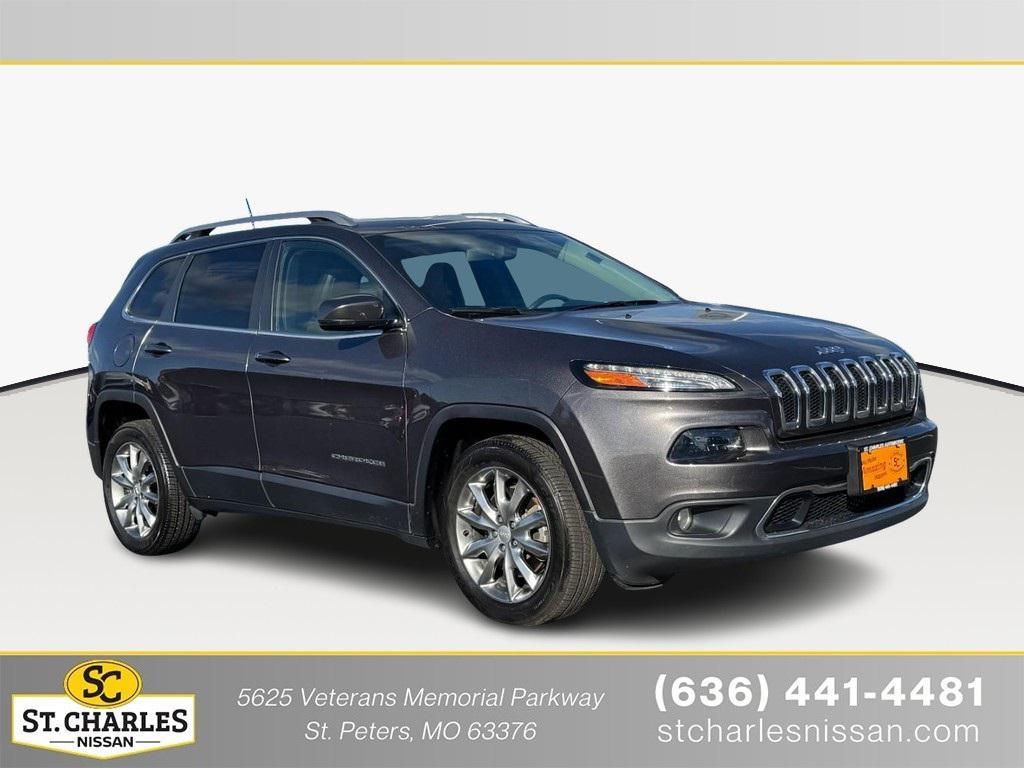 used 2018 Jeep Cherokee car, priced at $13,555