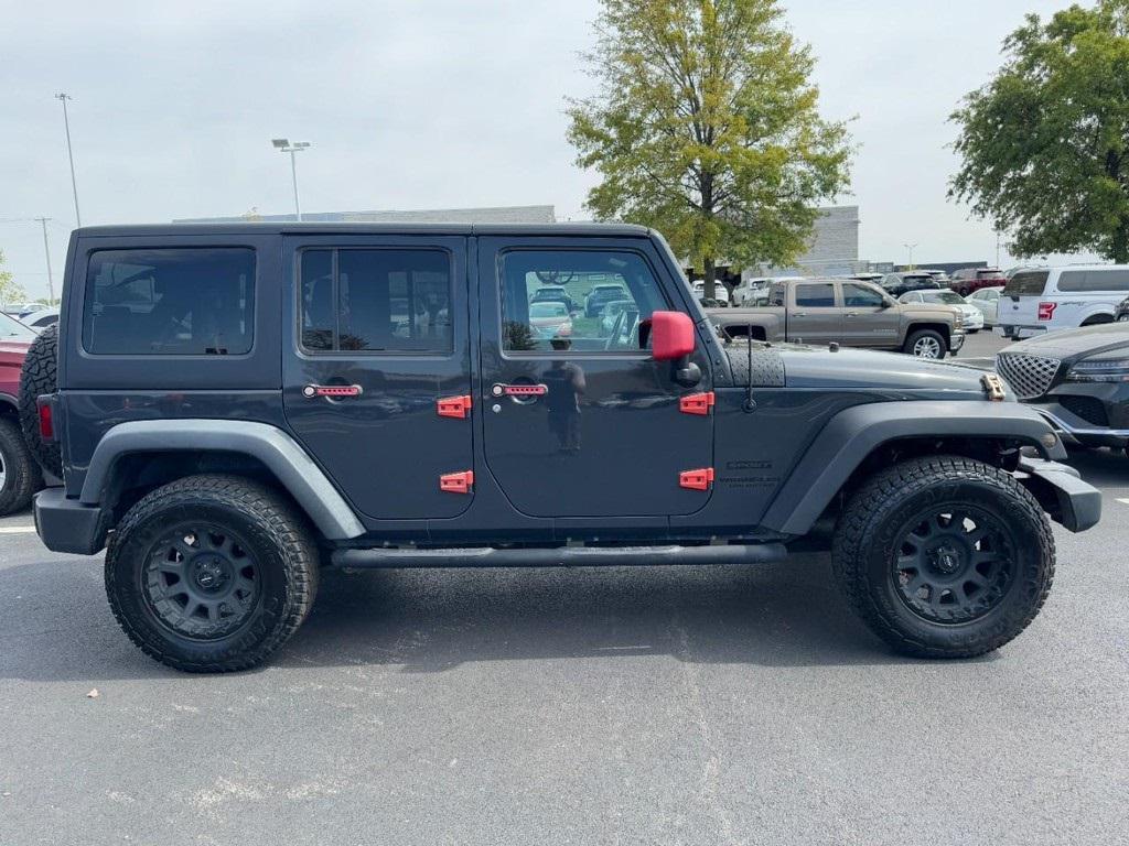 used 2016 Jeep Wrangler Unlimited car, priced at $15,988