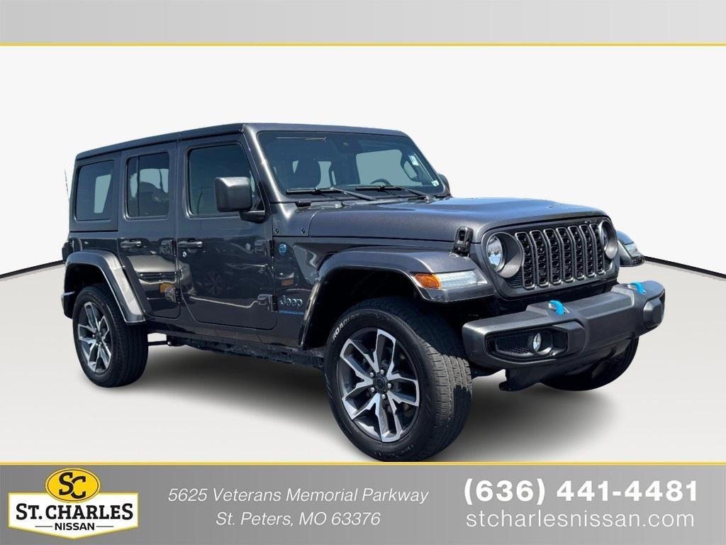 used 2024 Jeep Wrangler 4xe car, priced at $33,998