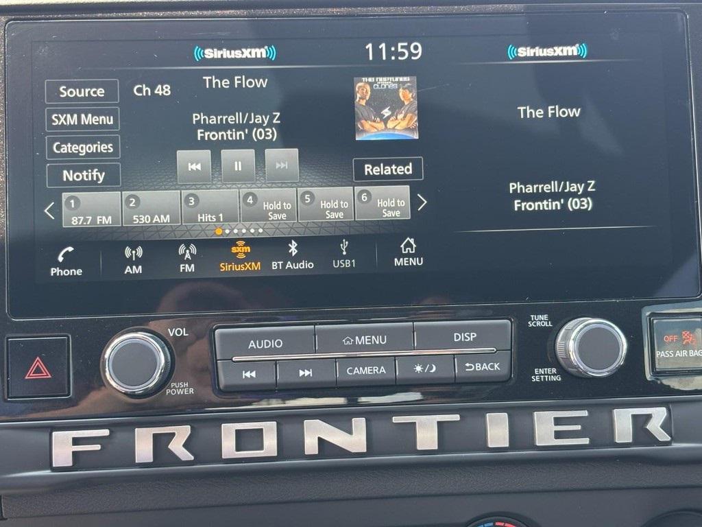 new 2025 Nissan Frontier car, priced at $33,045