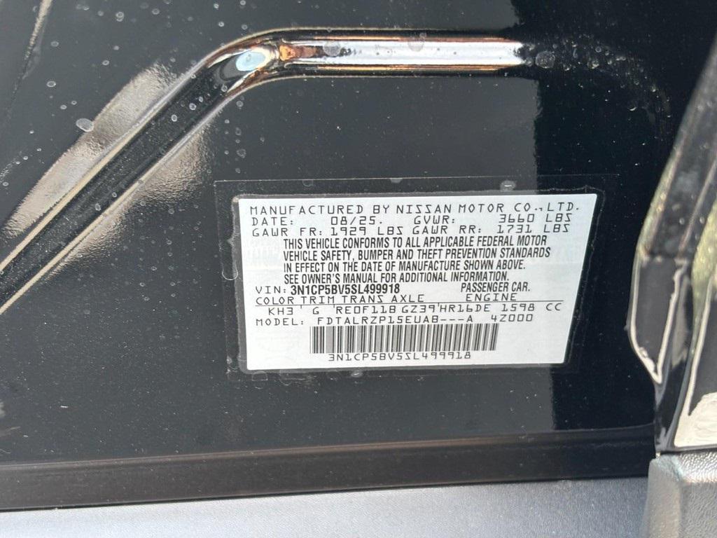 new 2025 Nissan Kicks car, priced at $21,865