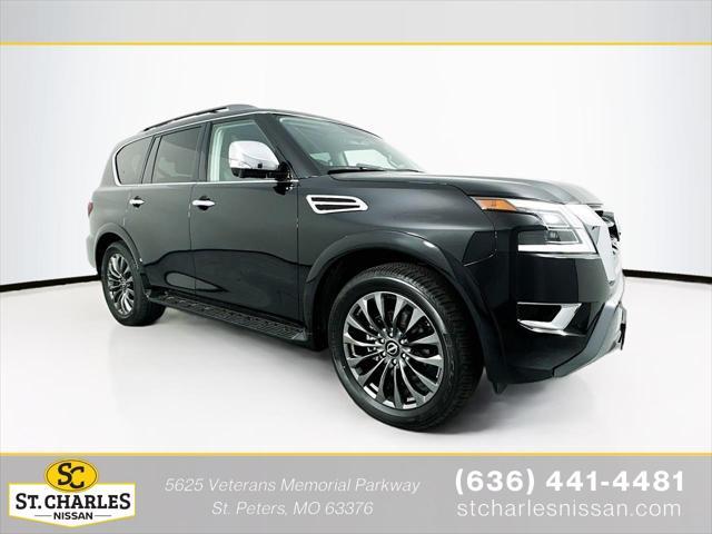 used 2023 Nissan Armada car, priced at $54,995