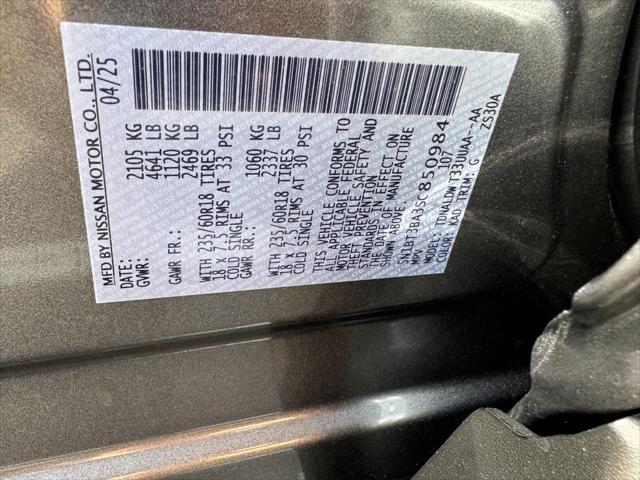 new 2025 Nissan Rogue car, priced at $31,985