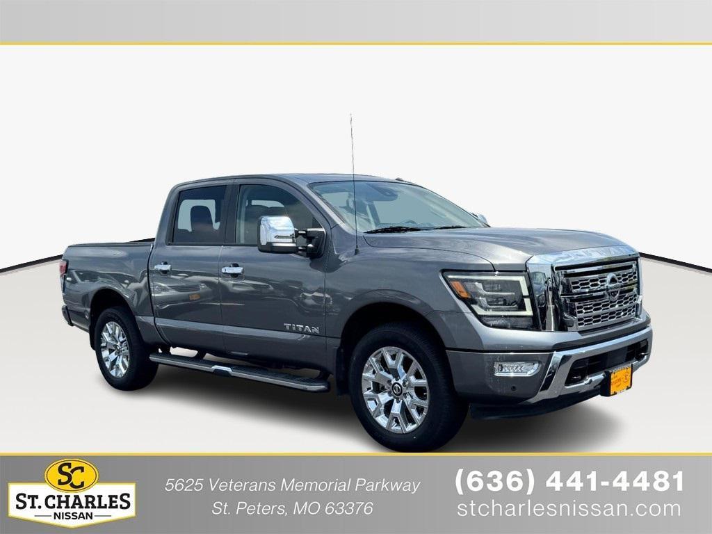 used 2021 Nissan Titan car, priced at $39,888