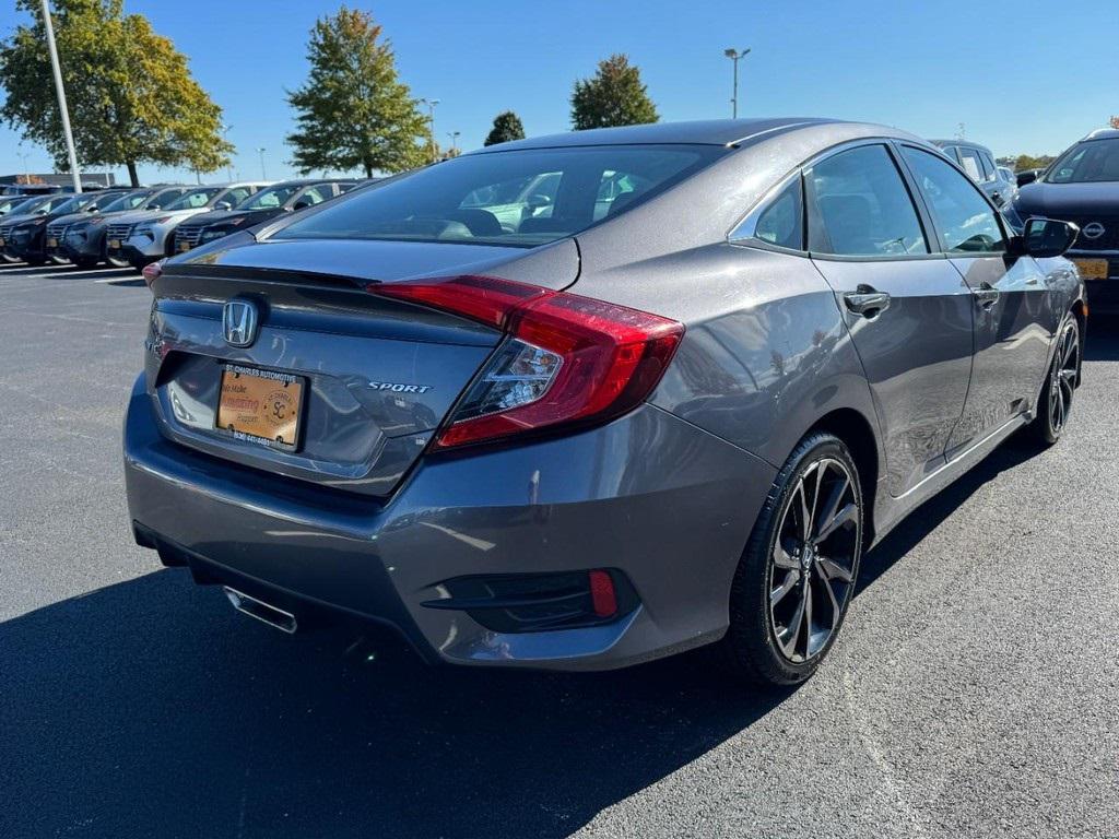 used 2021 Honda Civic car, priced at $19,595