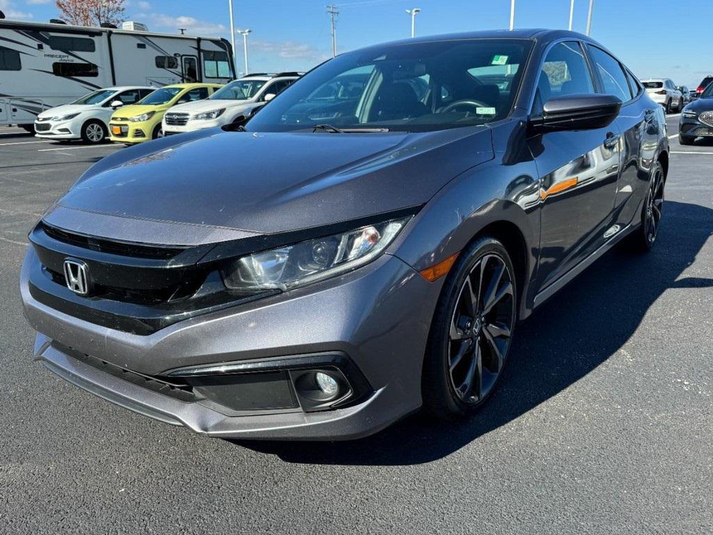 used 2021 Honda Civic car, priced at $19,595