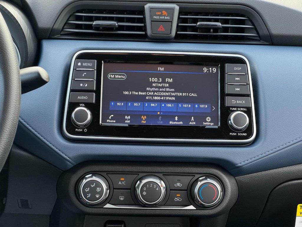 new 2025 Nissan Versa car, priced at $20,635