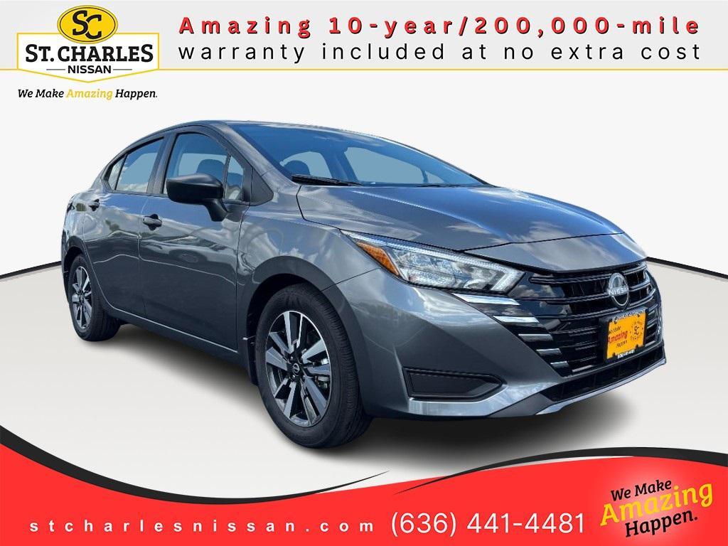 new 2025 Nissan Versa car, priced at $20,195