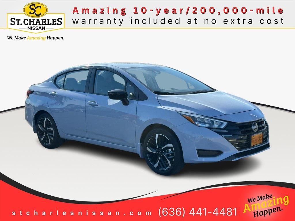 new 2025 Nissan Versa car, priced at $20,000