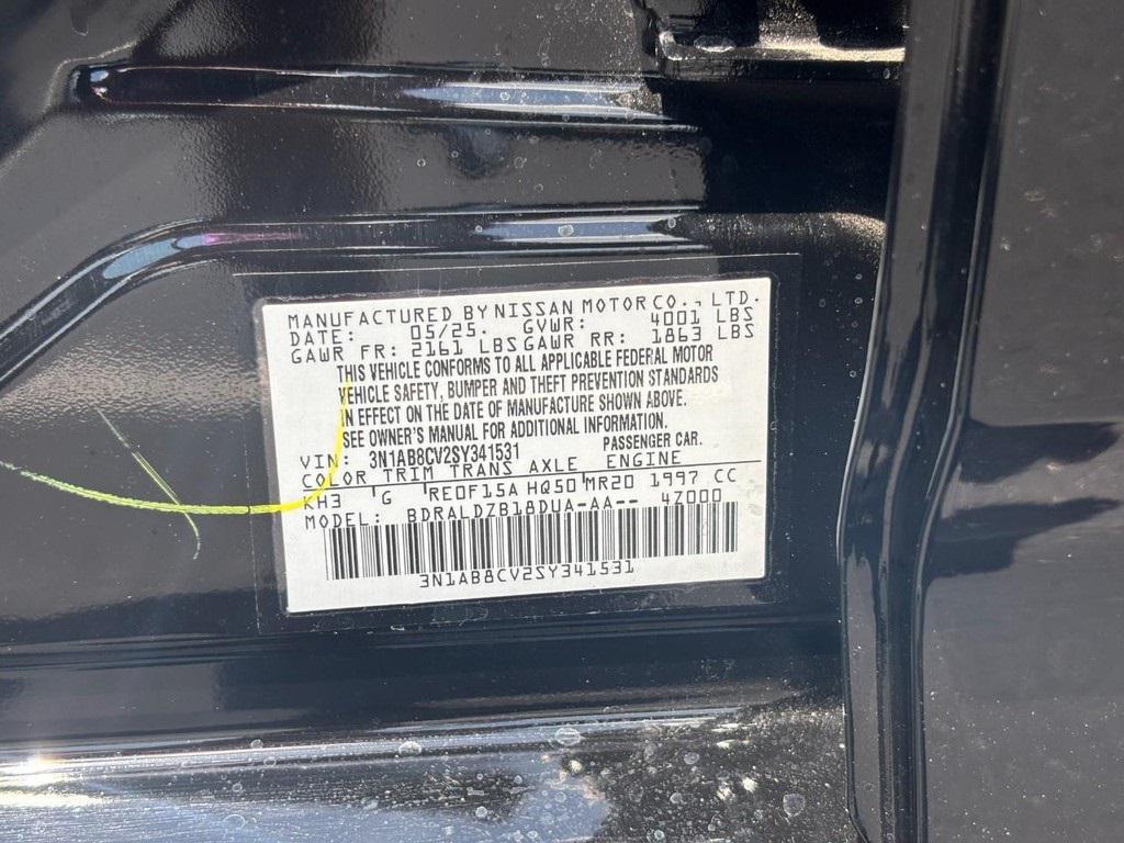 new 2025 Nissan Sentra car, priced at $22,168