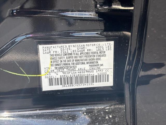 new 2025 Nissan Sentra car, priced at $21,034