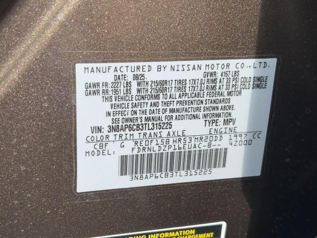 new 2026 Nissan Kicks car, priced at $26,890